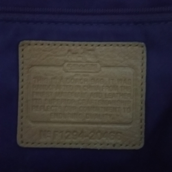 Coach handbag - Picture 2 of 8